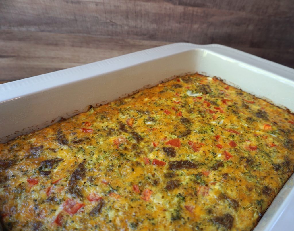 Easy Vegetarian Breakfast Casserole - Vegetarian South