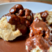 southern vegan chocolate gravy and biscuits