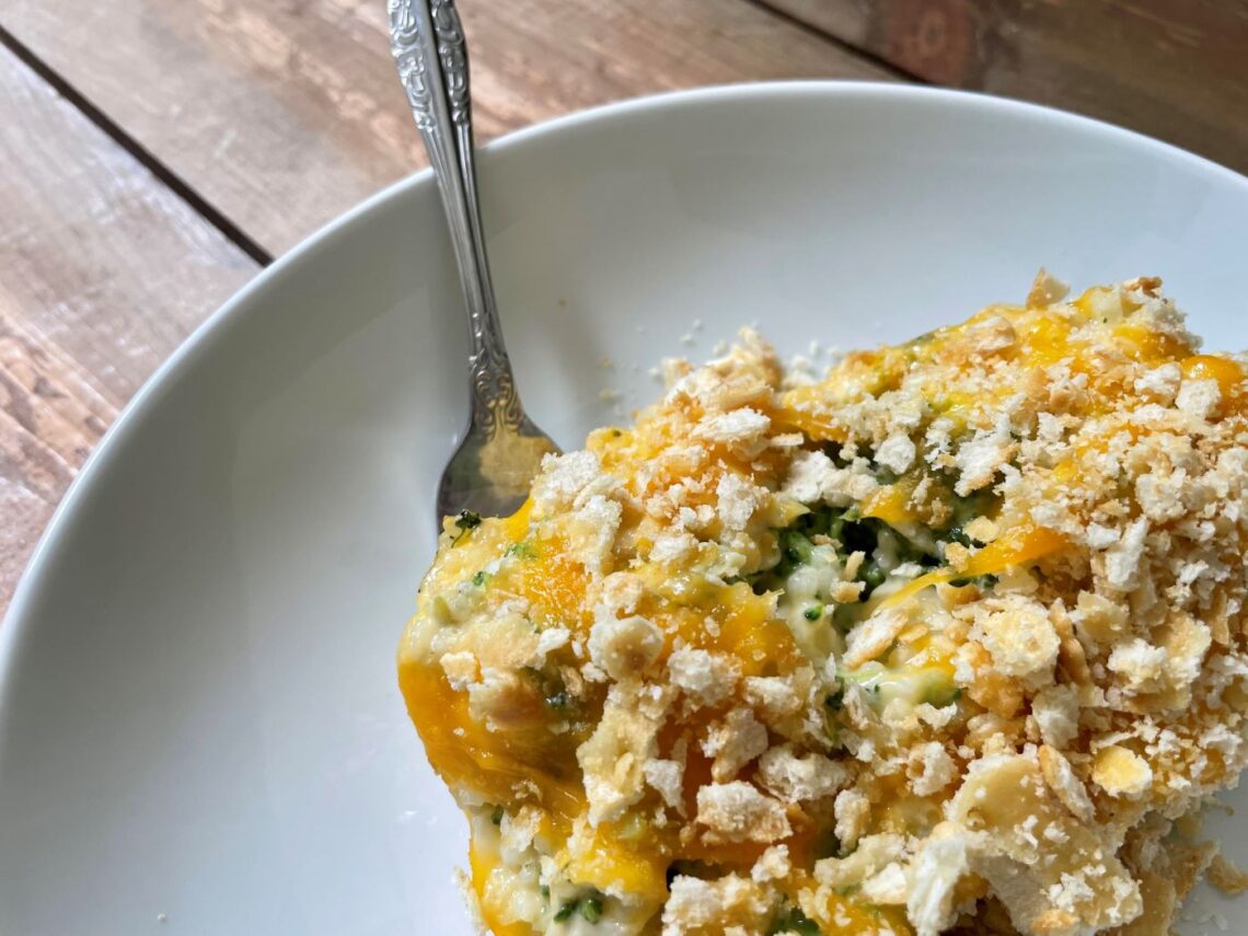 crockpot broccoli rice casserole